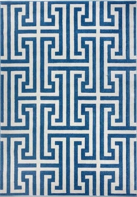 The Rugs Elegant Greek Key Geometric Rug | Durable & Stylish