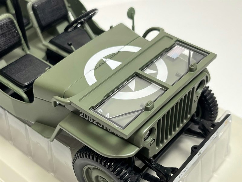 Norev Jeep Army D Day 1944 1:18 Scale Norev 189016