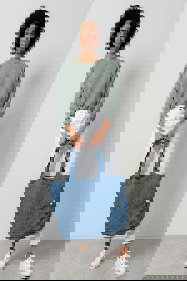 Lily & Me Denim Tote Bag