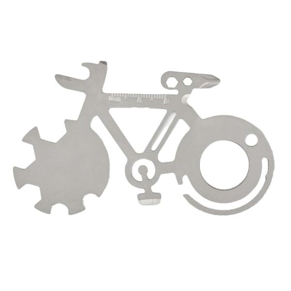 MidOcean Bitool Stainless Steel Multitool - Matt Silver - 