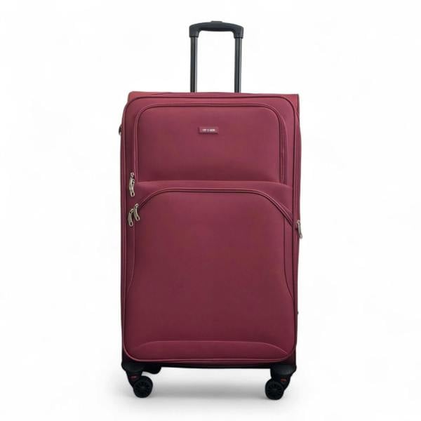 Infinity Luggage Expandable Soft 8 Wheel Lightweight Suitcase Luggage Travel Bags Set