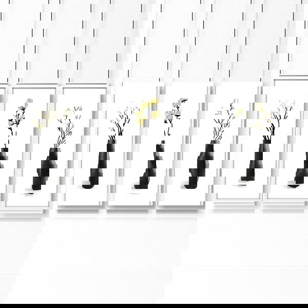 Big Paintings For Living Room | Set of 3 Botanical Wall art Prints