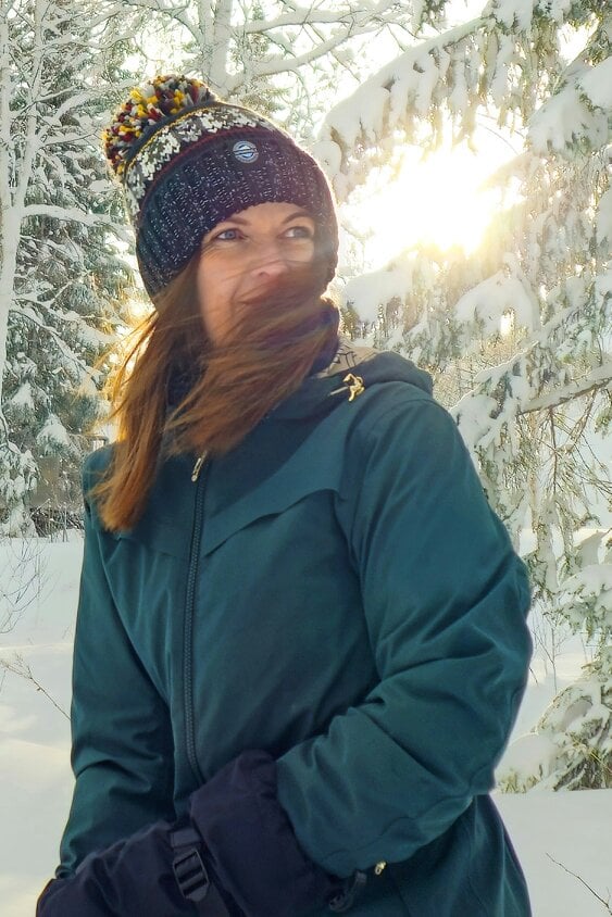 SuperBobble Shadow Pine Fairisle Knit Hat
