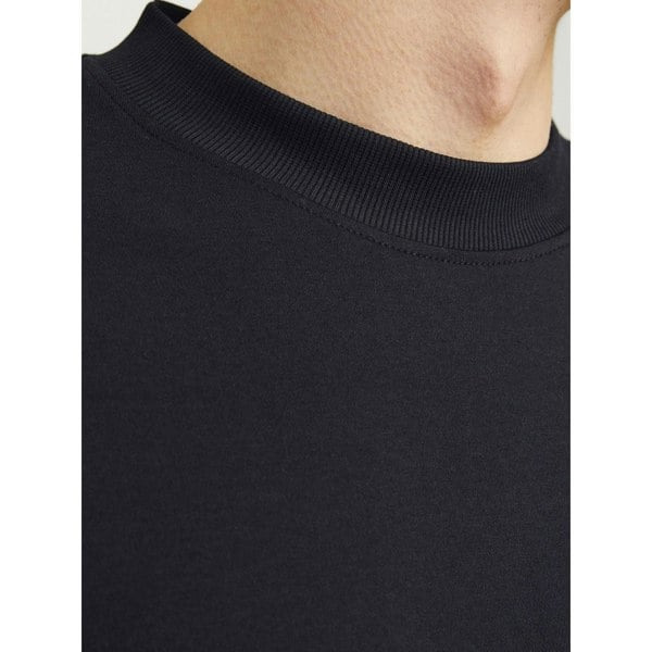Jack & Jones Chad Branding Cotton Men's T-Shirt - Black