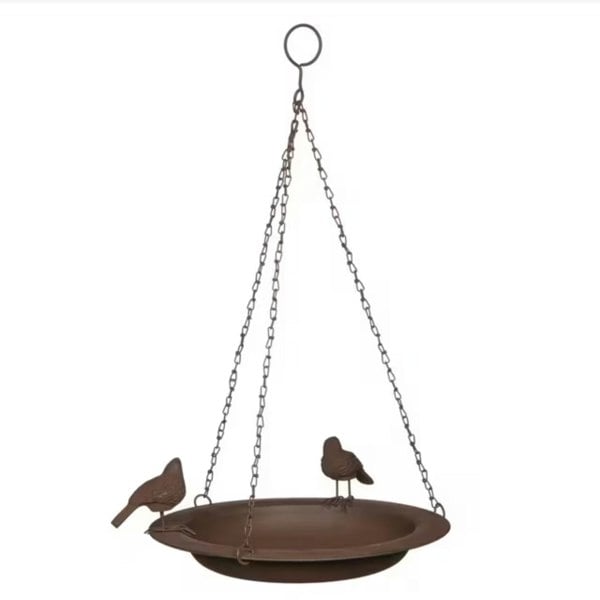 Ivyline Hanging Bird Bath