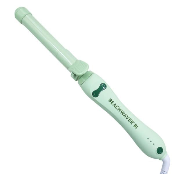 Beachwaver B Series Pretty Pastels Collection - B1 Sage - UK Plug by Beachwaver for Women - 1 Inch Curling Iron