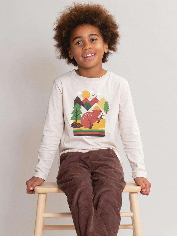 Kite Boys Organic Busy Beaver T-Shirt