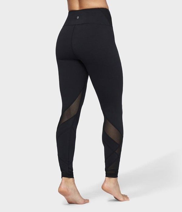 Manduka Movement Mesh Women's Yoga Leggings - Black