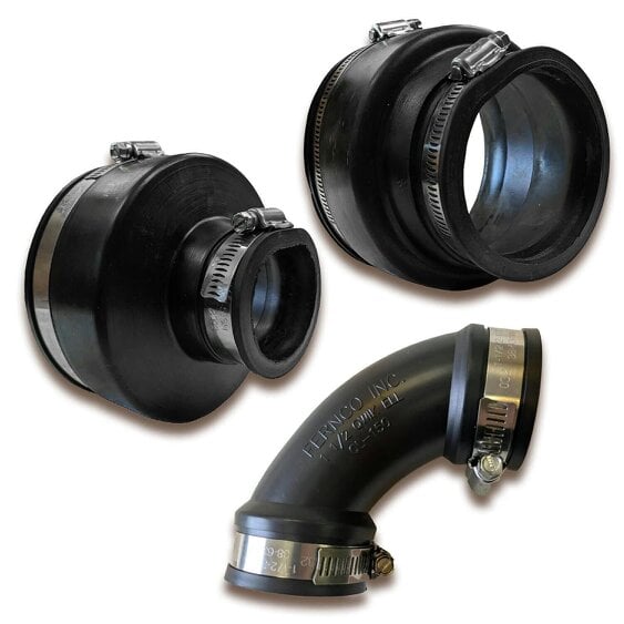 Alusthetic Threshold Drainage System Coupling Adaptors