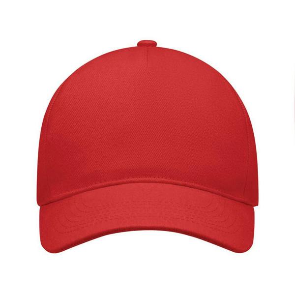 MidOcean Singa 5 Panel Baseball Cap - Red - 