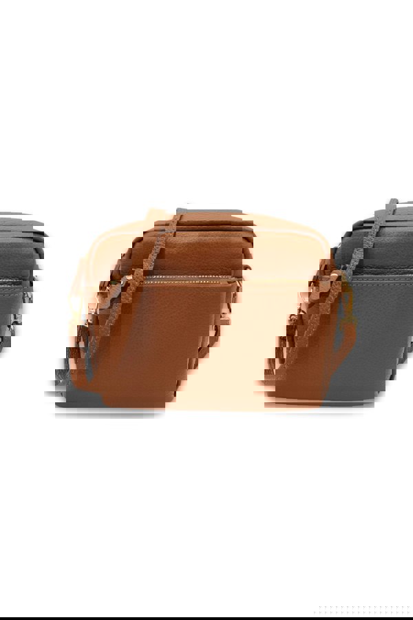 Pluspup Solid Color Crossbody Bag for Women with Adjustable Strap and Zipper