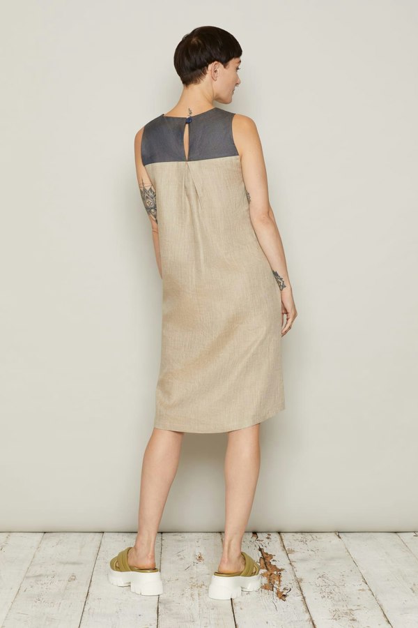 Bo Carter Gauti Dress - Beige