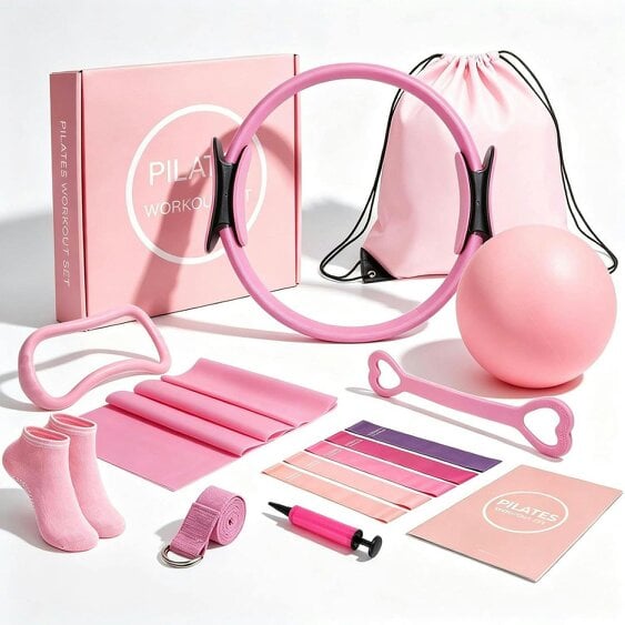 Leaper Pilates Kit with Ring and Ball for Beginners