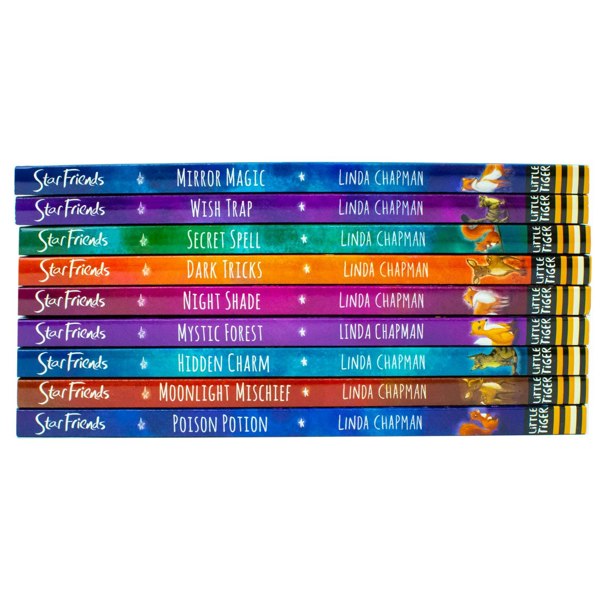 Linda Chapman Star Friends Series 9 Book Set (Mirror Magic, Wish Trap & More)