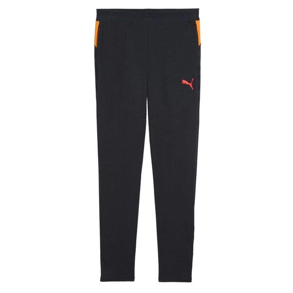Puma Childrens/Kids IndividualCUP Tracksuit Bottoms - Navy/Orange - 