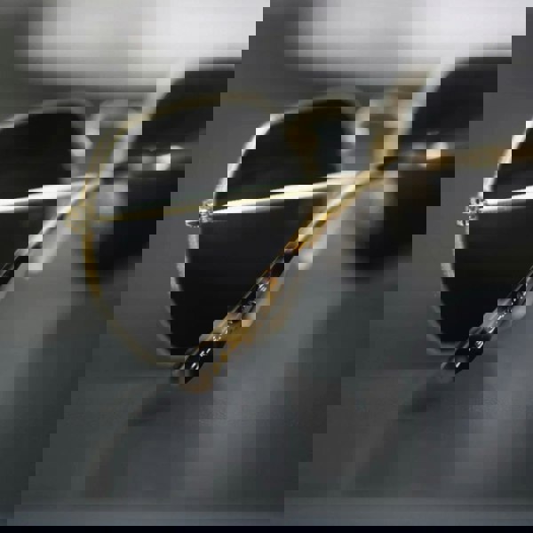 De-Gamme Napoli - Retro Rectangle Polarized Sunglasses