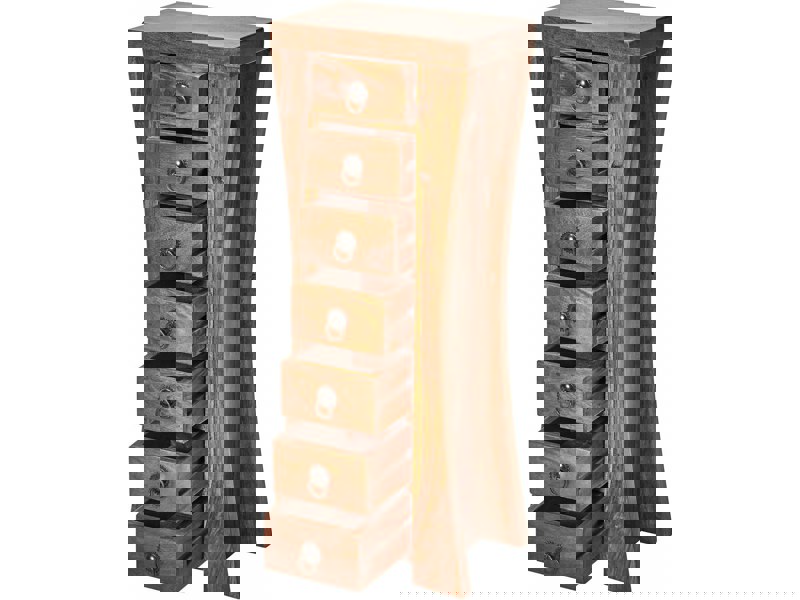 Dorel Home Mahar Chest with 7 drawers in Brown