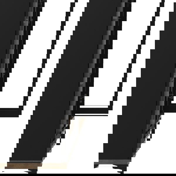 Furniture To Go Display Cabinet Glazed 2 Doors in Black and Walnut