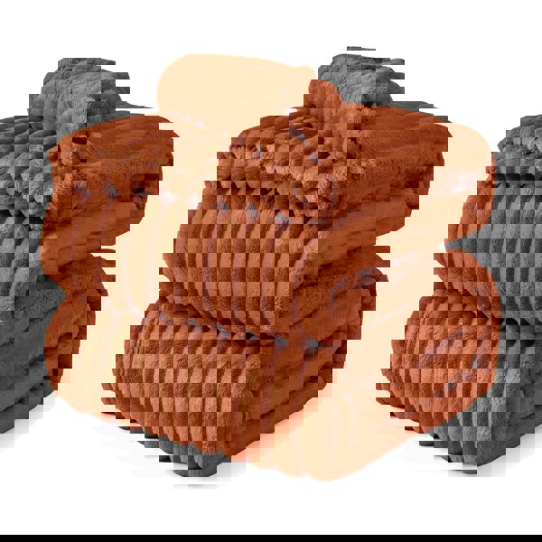 Velosso Faux Fur Chunky Cord Blanket