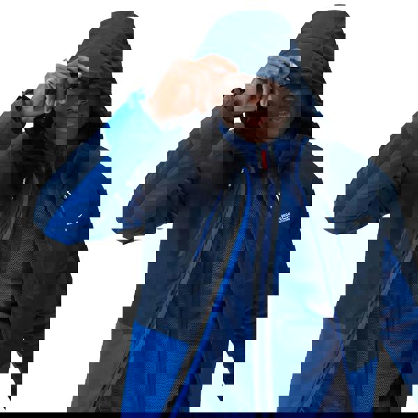 Regatta Mens Highton III Stretch Padded Jacket - Navy/New Royal - 