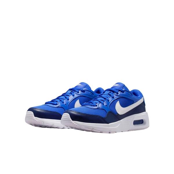Nike Childrens/Kids Air Max SC Leather Trainers - Royal Blue/White/Navy - 
