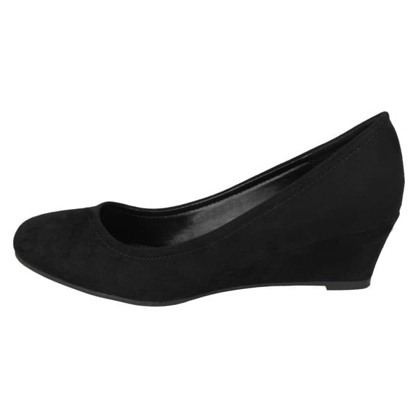 Spot On Ladies Spot On Wedge Pumps