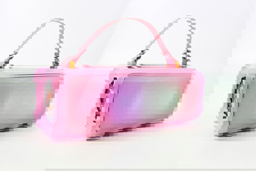 N-Gear | Blazooka 703P Bluetooth Speaker Karaoke Set Party Box with Microphone Pink