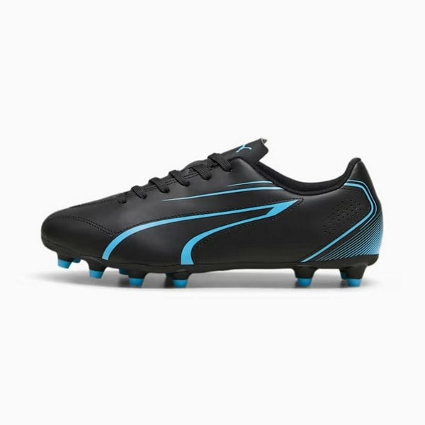 Puma Childrens/Kids Vitoria Football Boots - Black/Luminous Blue