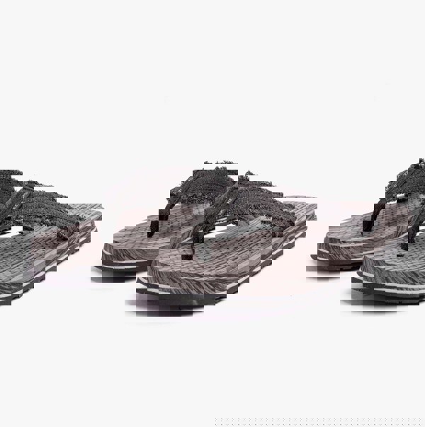 Skechers 205097/BLK TANTRIC - COPANO Mens Toe Post Sandals Black