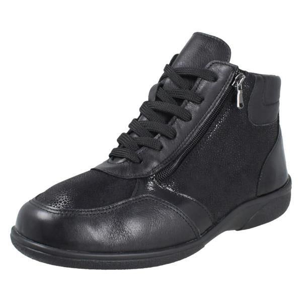 DB Shoes Ladies DB Shoes Wide Fitting Ankle Boots Nova