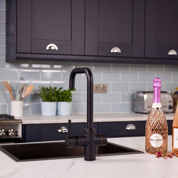 Impromta 3 in 1 Biometric Boiling Water Tap | Matt Black Finish