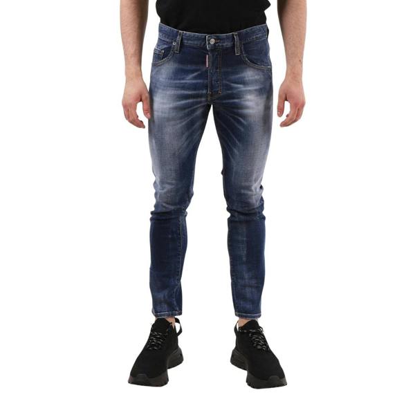 DSQUARED2 Skater Jean Faded Dark Blue Jeans W28