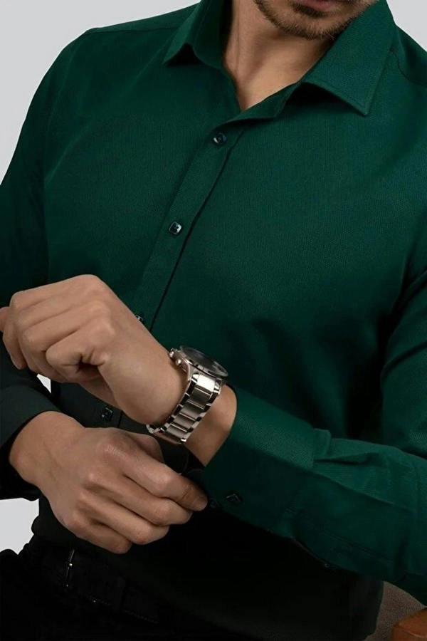 WOVCOR Button-Down Slim Fit Men’s Shirt