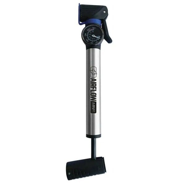 Oxford Airflow Mini Alloy Twin Head Pump With Gauge 154684218486