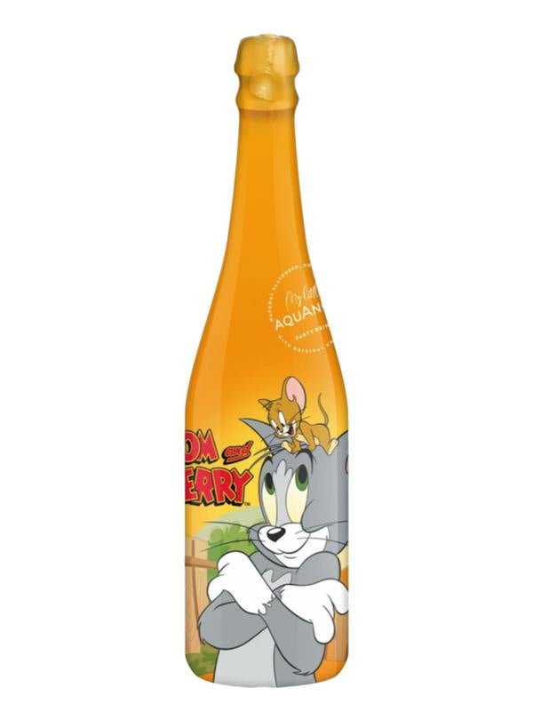 My Little AquAngel Warner Bros Tom & Jerry Apple Flavour Alcohol Free Kids Champagne 750ml