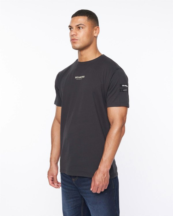 Duck and Cover Brammers T-Shirt - Black