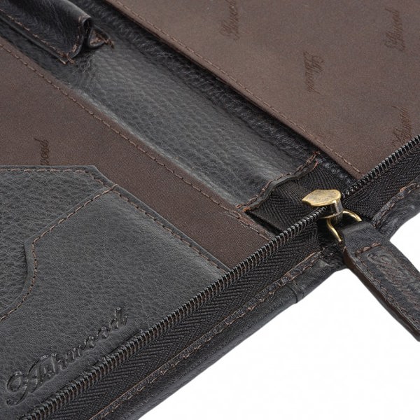 Ashwood Real Leather Document Holder: A4 Sleeve