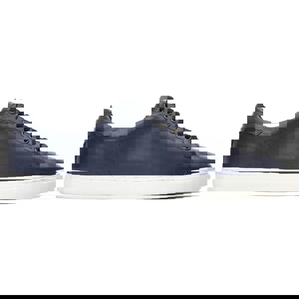 Base London Tucker Leather Men's Navy Trainers