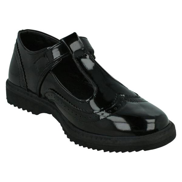 Spot On Girls Spot On Brogue School Shoes H2664