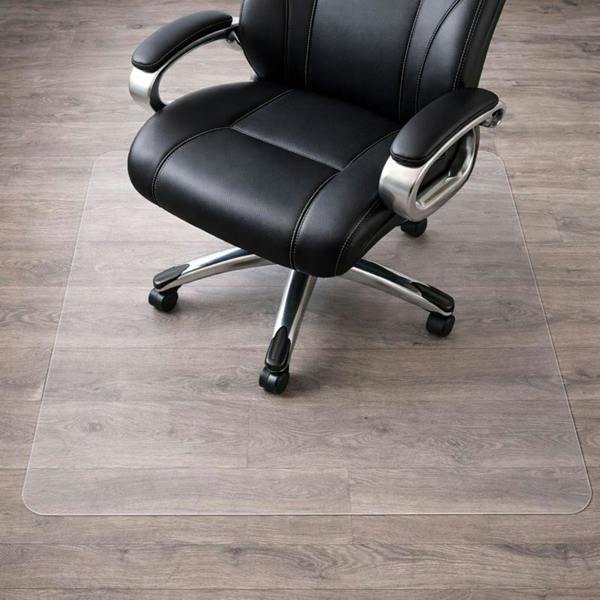 Marvelux Polycarbonate Chair Mat for Hard Floors – Clear Rectangular Office Floor Protector - Multiple Sizes