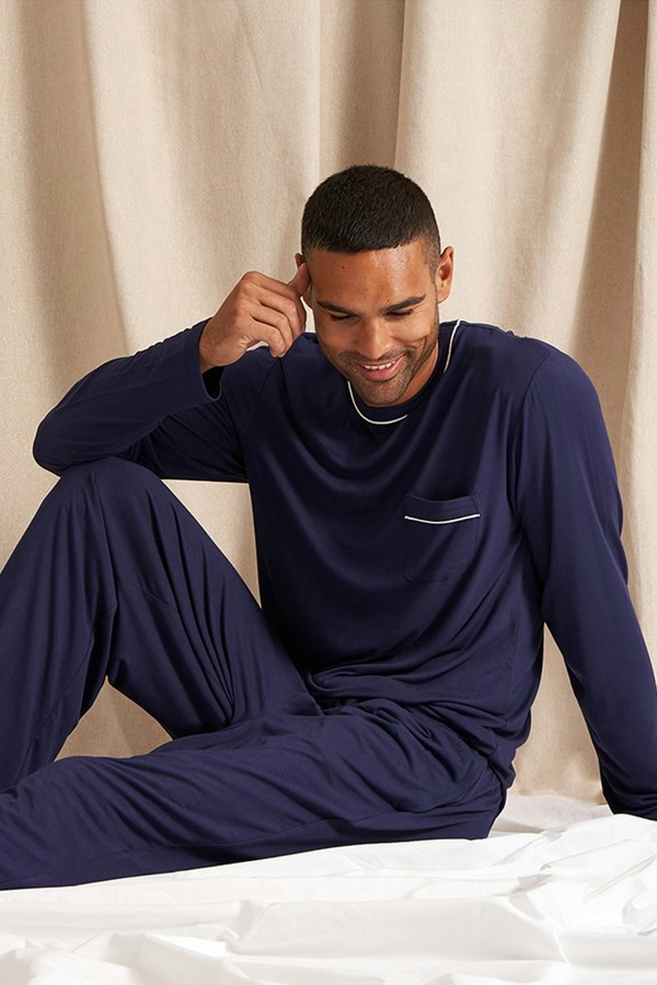 Mister You Bamboo Pyjama Set in Midnight