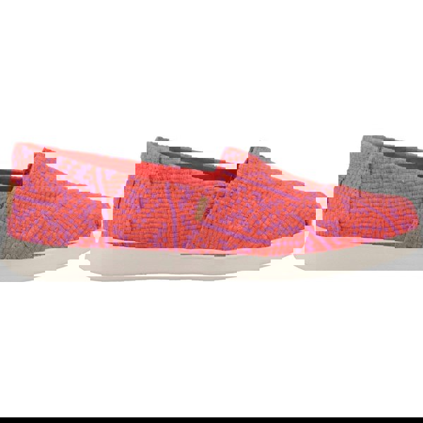 TOMS Alpargata Plus 100% Cotton Women's Flame Espadrilles