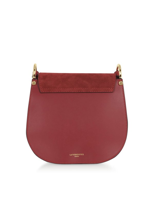 Le Parmentier Agave Shoulder Bag - Burgundy