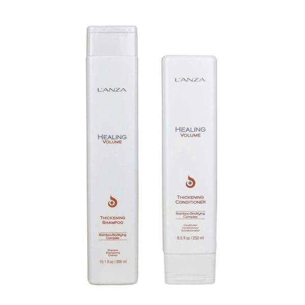 L'Anza Healing Volume Thickening Shampoo 300ml and Thickening Conditioner