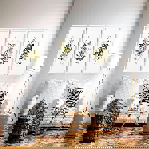 Framed pictures living room | set of 3 wall art