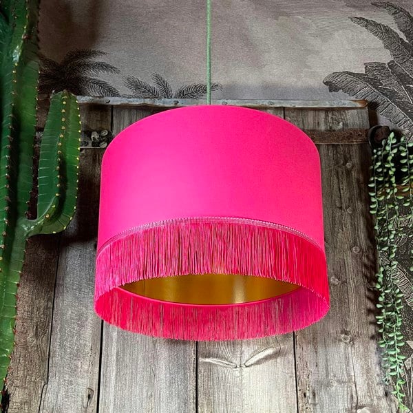 love-frankie-pomegranate-lampshade-gold-lining-fringing