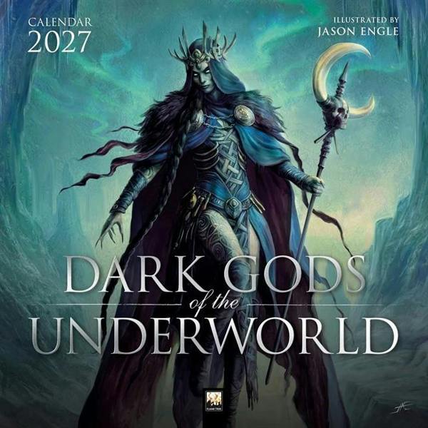 Dark Gods of the Underworld Calendar 2027 (illustrations by Jason Engle)