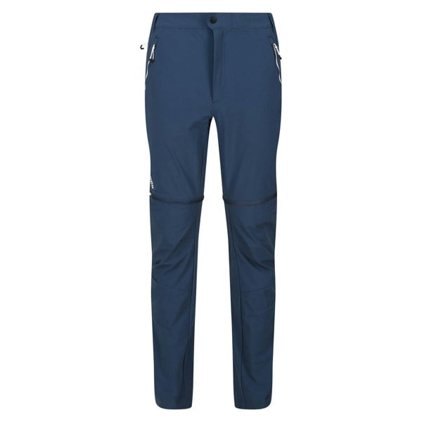 Regatta Mens Mountain Zip-Off Trousers - Blue Wing