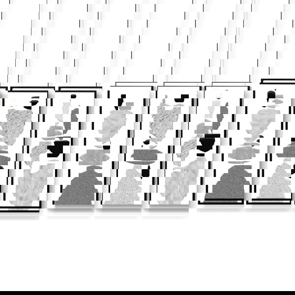 Contemporary Artwork For Living Room | Set of 3 wall art prints