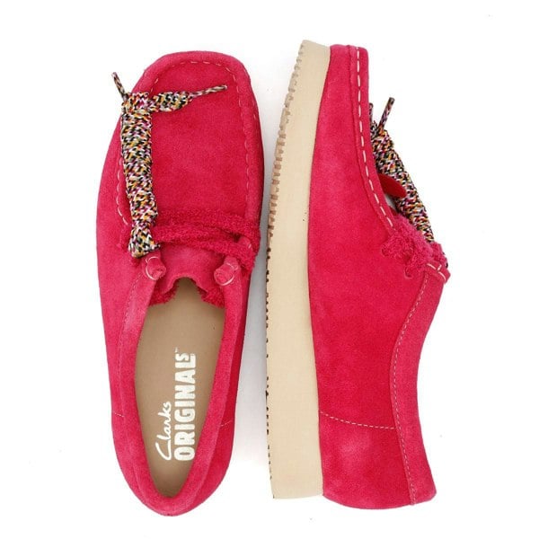 Clarks Originals Wallabee Day Suede Women's Pink Shoes